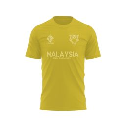 T-shirt MALAYSIA LIHSAN - Noir et or