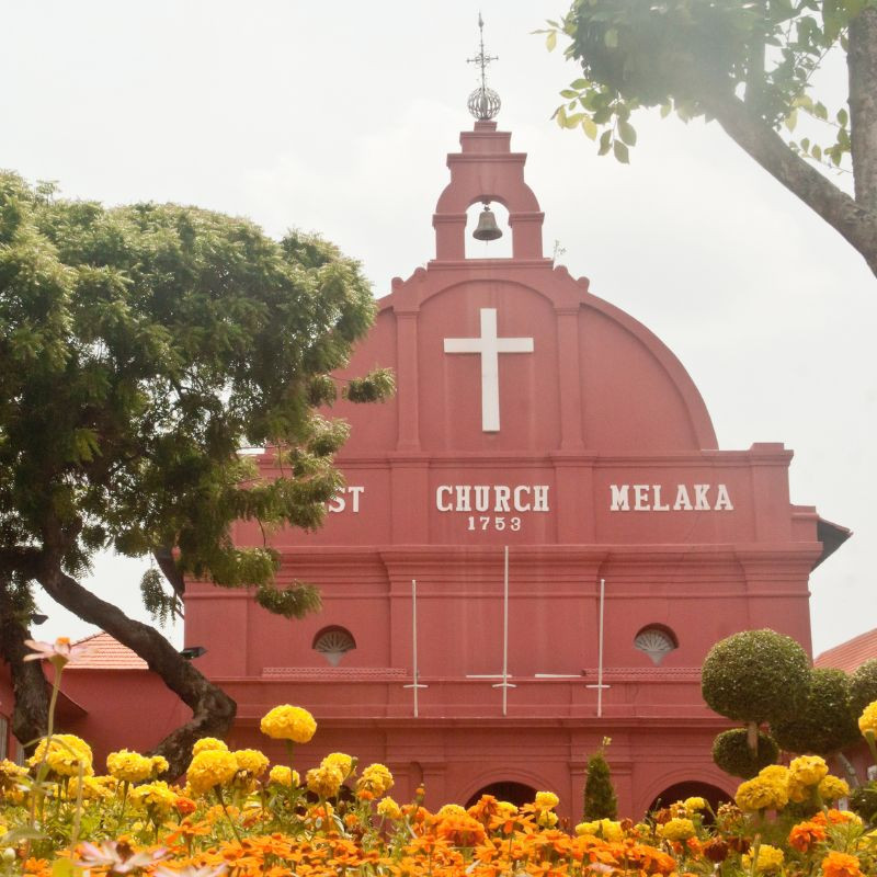 Église rouge Malacca