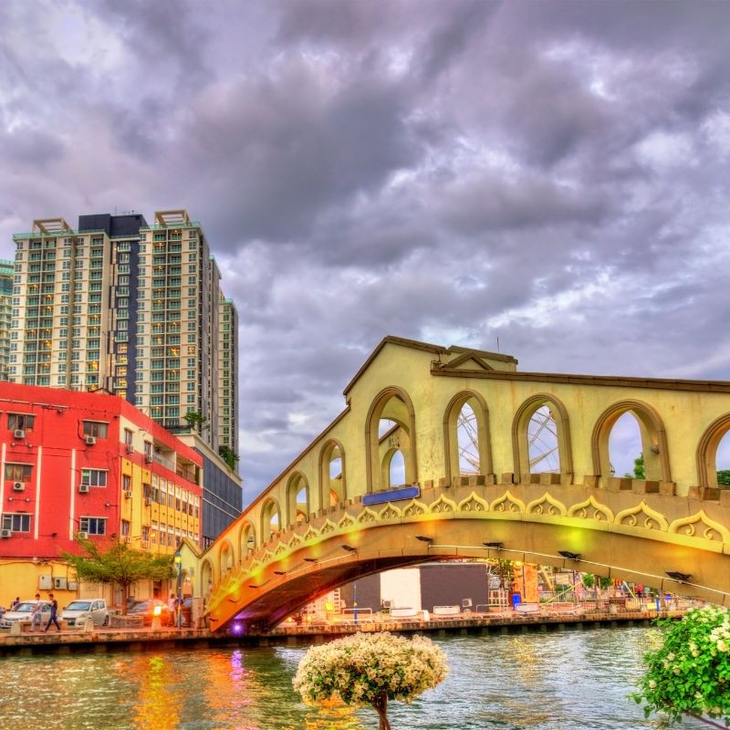 Tour Malacca - Jambatan Cathay Bridge